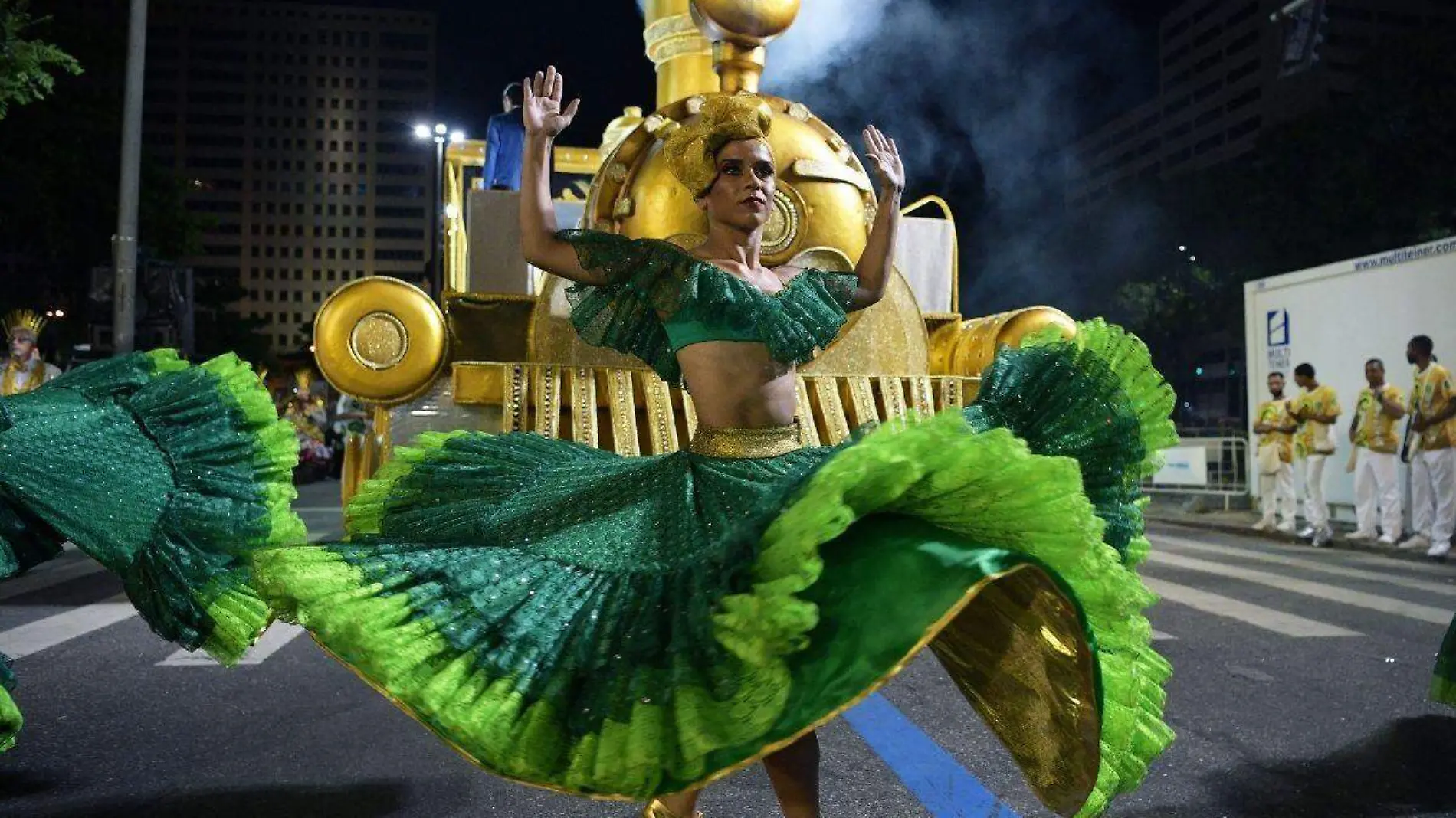 Renace la fiesta con el carnaval de Rio de Janeiro